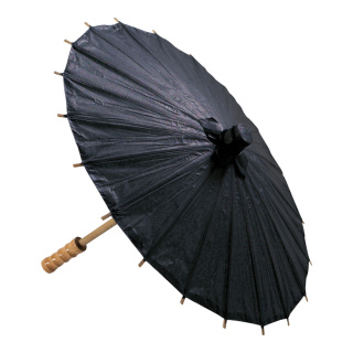 Paper umbrella  - Material:  - Color: black - Size: 40 cm Ø