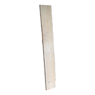 Schwartenbrett Holz, Größe: 200 cm Farbe: natur   #   Info: SCHWER ENTFLAMMBAR