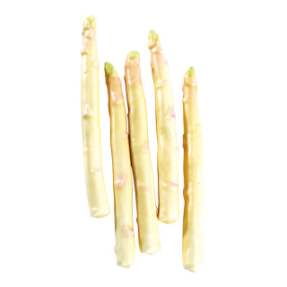 Asparagus foam material, 5 pcs./bag     Size: 22 cm long    Color: white/beige