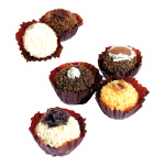 Chocolate truffle soft foam - Material: 6 pieces...