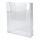 Wand-Prospekthalter Acryl Abmessung: A4, 21x29,7 cm (BxH) Farbe: transparent #