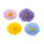 Fleur de gerbera 8x, plastique     Taille: fleur Ø 17cm    Color: multicolore