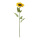 Tournesol  soie artificielle Ø25cm fleur Color: jaune Size:  X 110cm