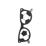 Lunettes avec impression de football papier,...