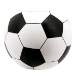 Fußballpodest Styropor Größe:50x40cm Farbe: weiß/schwarz #