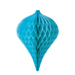 Ornament drop-shaped made of paper with nylon hanger -...
