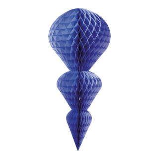 Ornament Goutte de papier avec attache en nylon ignifugé en M1 Color: pourpre Size: 65x30cm