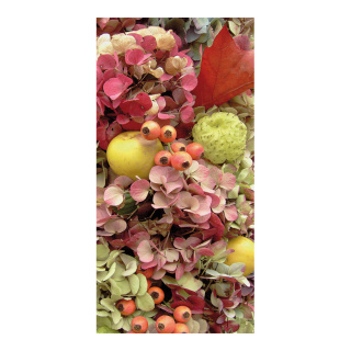 Motif imprimé"Hortensias" tissu  Color: coloré Size: 180x90cm
