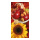 Motivdruck "Sonnenblume", Papier, Größe: 180x90cm Farbe: bunt   #