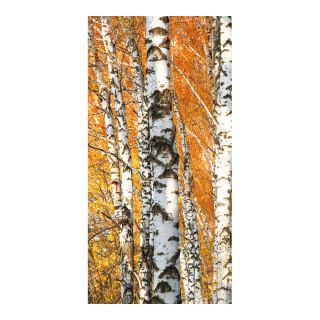 Banner "Birch Forest" paper - Material:  - Color: natural-coloured - Size: 180x90cm