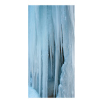 Motivdruck »Eiswand« Stoff Größe:190x90cm Farbe:  #
