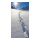 Motivdruck "Schneespuren", Papier, Größe: 180x90cm Farbe: weiß   #