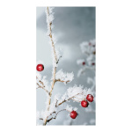 Banner "Fosted Berry Twig" paper - Material:  -...