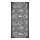 Banner "Christmas motif chalk" fabric - Material:  - Color: black/white - Size: 180x90cm
