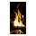 Motivdruck "Feuer" aus Stoff   Info: SCHWER ENTFLAMMBAR