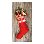 Banner "Christmas Stocking" fabric - Material:...