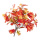Bouquet de feuilles de chêne 14-fois soie artificielle Color: rouge/vert Size:  X 50cm