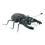 Stag beetle made of styrofoam 45x20x14cm Color: black/brown