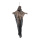 Figurine effrayante avec suspension  Color: noir/gris Size: 100cm