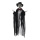 Scary groom with hanger and light effects - Material:  - Color: black/white - Size: 90cm