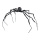 Giant spider  - Material:  - Color: black - Size: Ø120cm