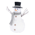 Bonhomme de neige avec écharpe et chapeau  Color:...