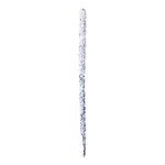 Eiszapfen mit Hänger Größe:60x2,5cm,  Farbe: klar/silber