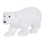 Eisbär, laufend Styropor und Holzfaser Größe:39x20cm,...