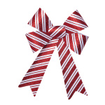 Bow with glitter made of plastic - Material: on card -...