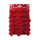 Nœud de velours avec 2 boucles 10x sur carte Color: rouge Size: 9x85cm