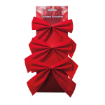Velvet bows with 2 loops 3x - Material: on card - Color:...