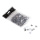 Foil stars for scattering 30 g in bag - Material:  - Color: silver - Size: 15mm