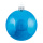 Weihnachtskugel, dunkelblau glänzend, 12 St./Blister, Größe:Ø6cm,  Farbe: dunkelblau/glänzend   Info: SCHWER ENTFLAMMBAR