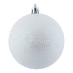 Christmas ball pearl glitter 6 pcs./blister - Material:...