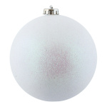Weihnachtskugel, perlmutt glitter  Abmessung: Ø 14cm