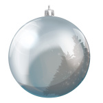 Weihnachtskugel, Silber aus Kunststoff Abmessung:...