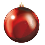 Weihnachtskugel, Rot aus Kunststoff Abmessung: Â�Ø 25cm...