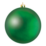 Christmas ball matt green 12 pcs./blister made of plastic...