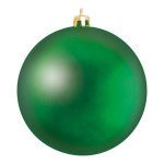 Boule de Noël vert mat en plastique ignifugé...