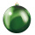 Boule de Noël vert en plastique ignifugé en B1 Color: vert Size: Ø 25cm