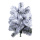 Branche de sapin 16 tips enneigé  Color: vert/blanc Size: 60cm