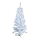 Sapin de Noël avec support mince 169 tips  Color: blanc Size: 150cm X Ø65cm