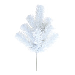 Branche de sapin 8 tips  Color: blanc Size: 45cm