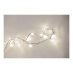 PVC light chain with 100 LEDs IP20 plug for indoor 10x...