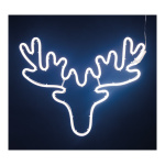 Neon-shape "Reindeer" 230V IP44 15m supply...