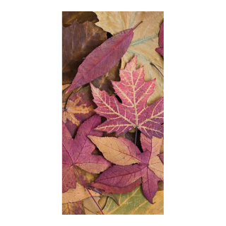 Motivdruck "Herbstlaub", Papier, Größe: 180x90cm Farbe: rot/braun   #