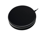 EUROPALMS Rotary Plate 25cm up to 25kg black