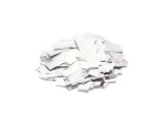TCM FX Metallic Confetti rectangular 55x18mm, white, 1kg