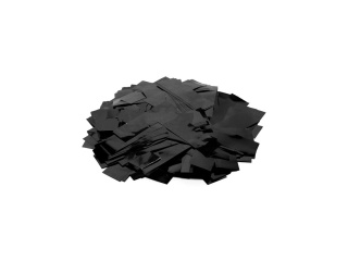 TCM FX Metallic Confetti rectangular 55x18mm, black, 1kg