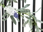 EUROPALMS Flowering Garland, artificial, white, 180cm